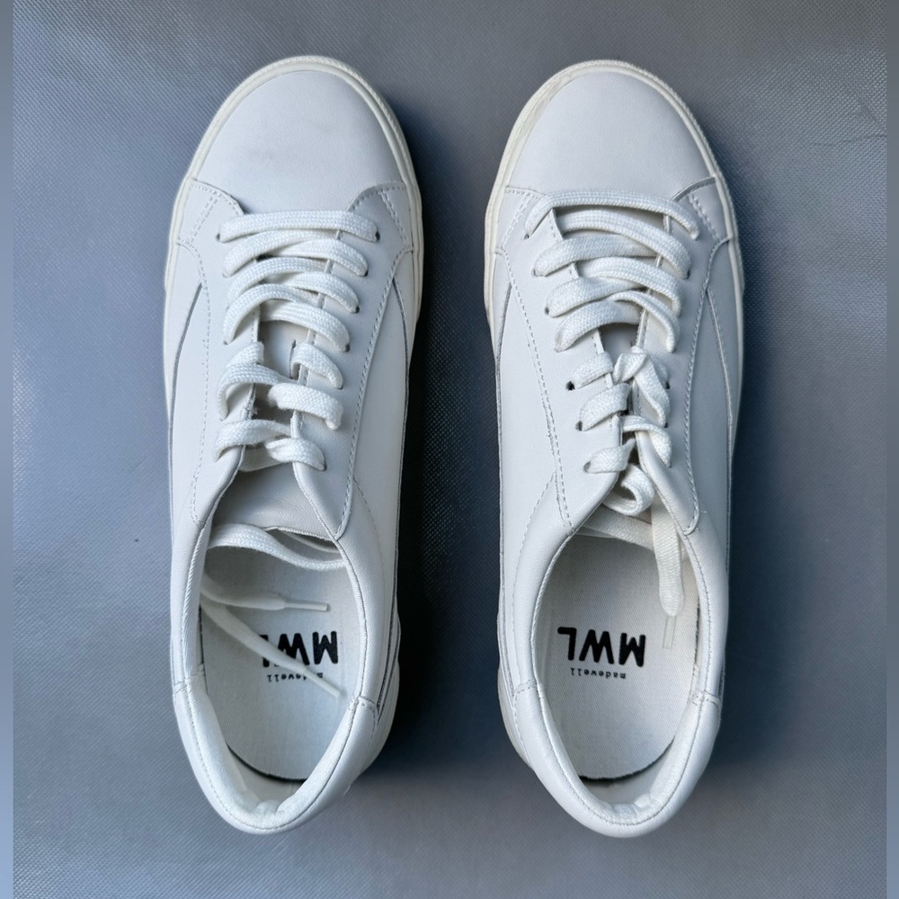 Madewell Sidewalk Leather Low-Top Sneakers​ - Picture 6 of 8